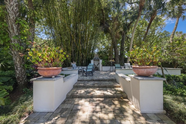 view of patio