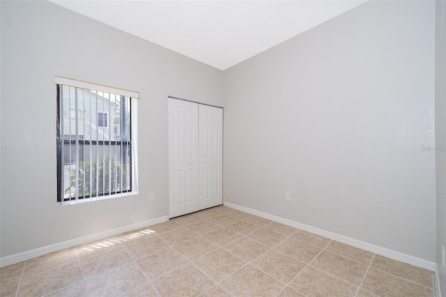 view of tiled empty room