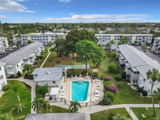 view of birds eye view of property