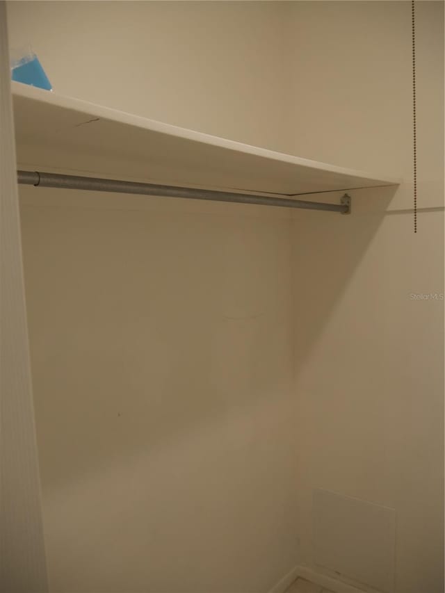 view of closet