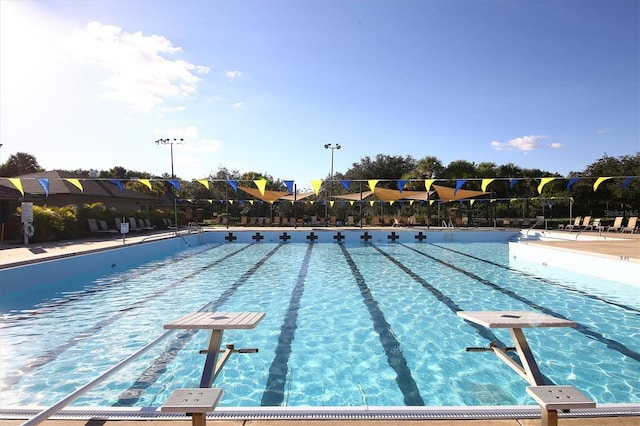 view of swimming pool