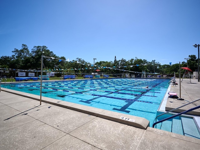 view of swimming pool