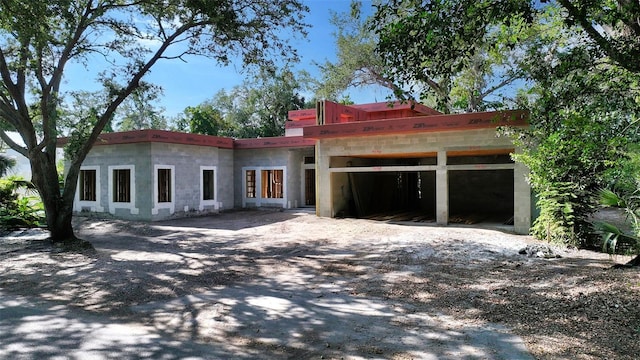 view of front of house featuring french doors