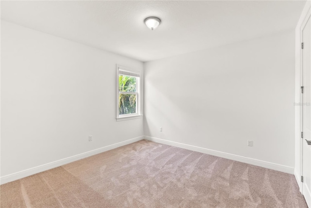 empty room with light carpet