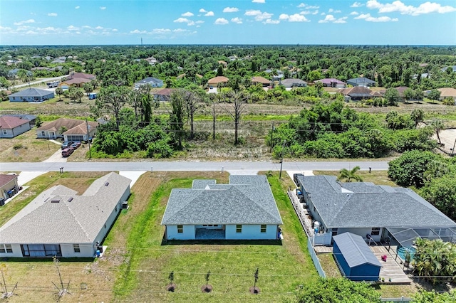 view of aerial view