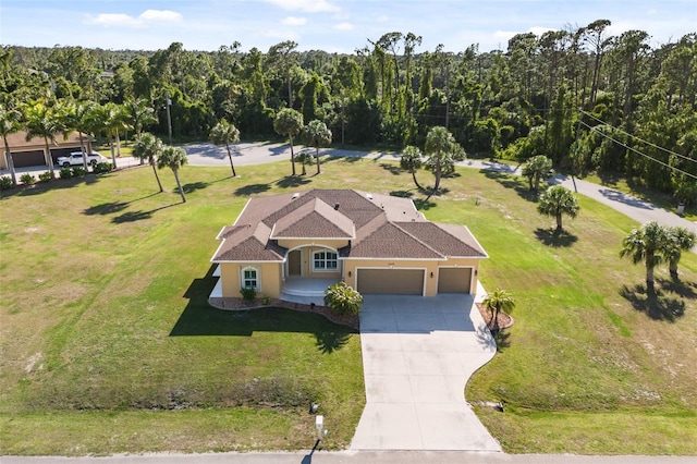 view of drone / aerial view