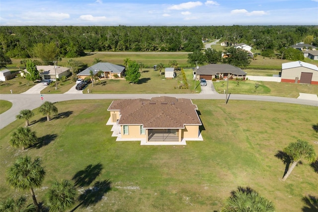 aerial view