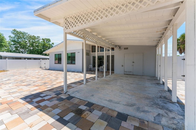 view of patio