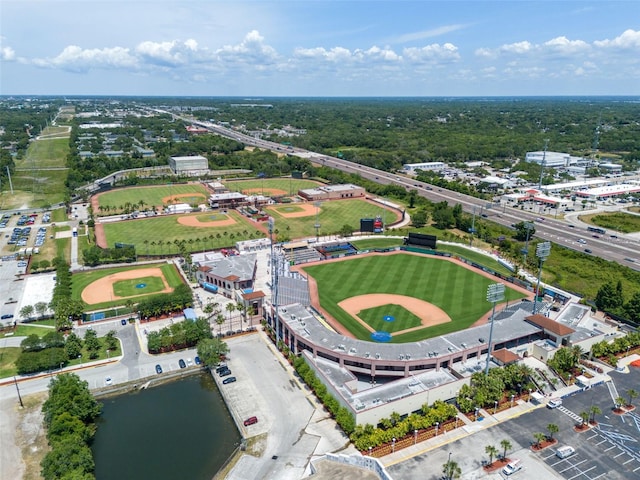 view of drone / aerial view