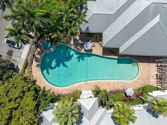 view of pool