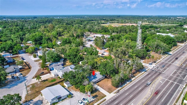 view of aerial view