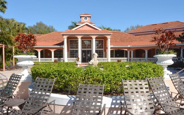 exterior space featuring a patio area