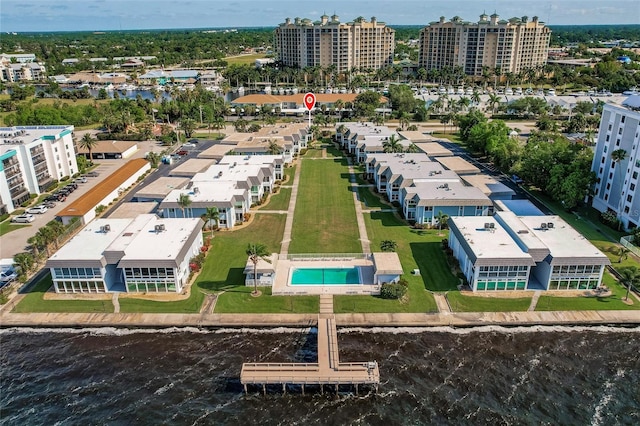 view of birds eye view of property