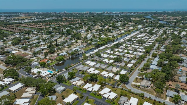 view of aerial view