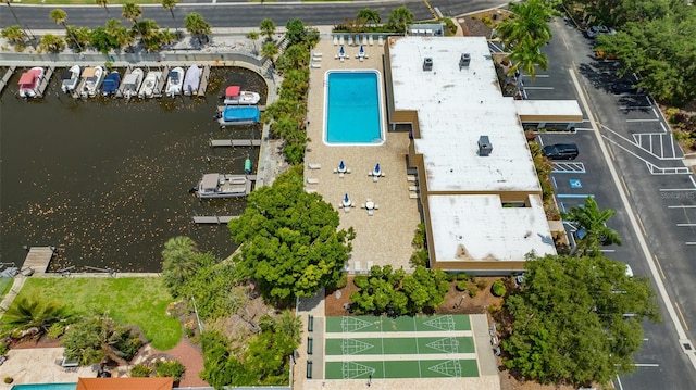 view of birds eye view of property