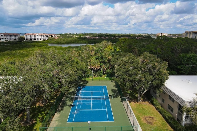 view of drone / aerial view