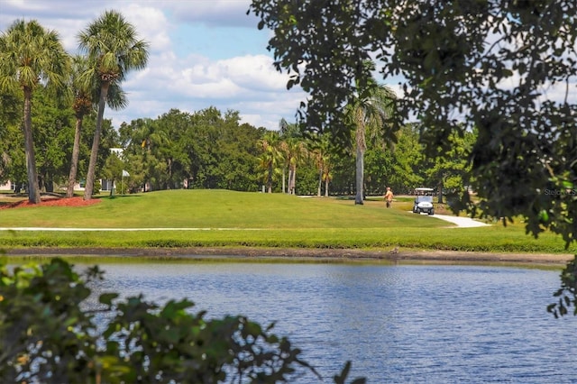 view of water feature