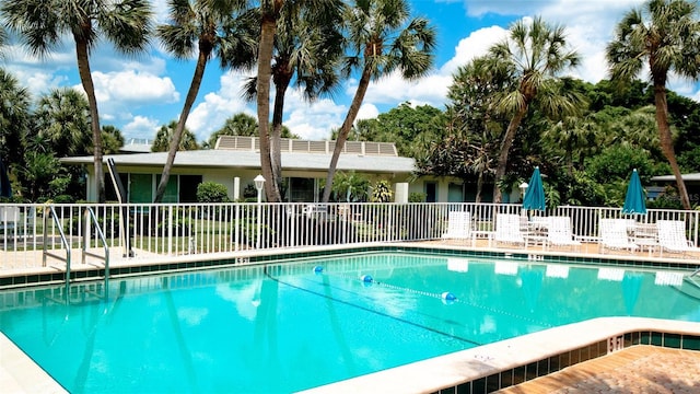 view of swimming pool