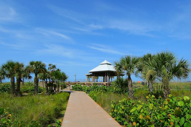 surrounding community featuring a gazebo