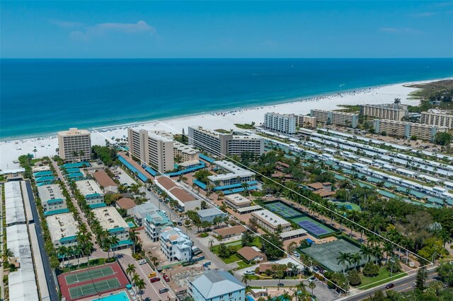 5920 Midnight Pass Rd Unit 104, Sarasota, FL 34242 - bird's eye view of expansive coastline