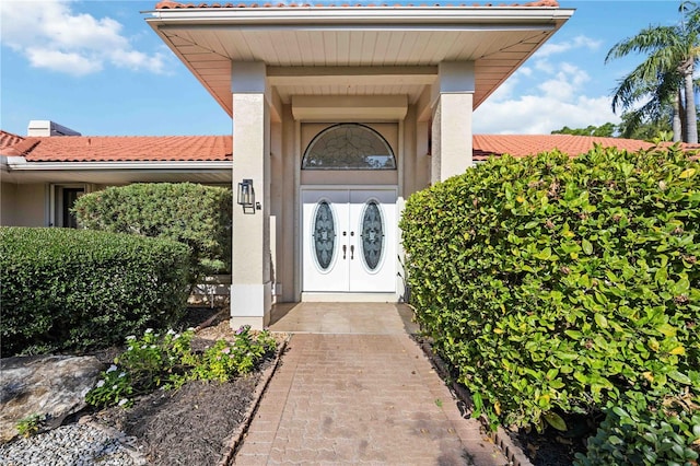 view of property entrance