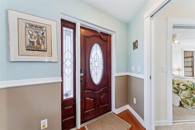 16361 Stringfellow Rd, Bokeelia, FL 33922 - foyer featuring baseboards