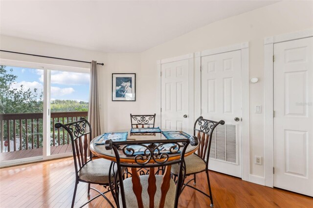 16361 Stringfellow Rd, Bokeelia, FL 33922 - dining area with light wood finished floors