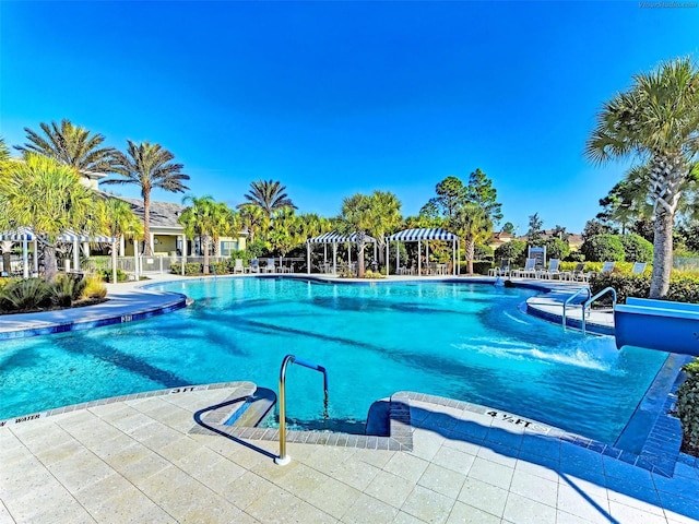 view of swimming pool