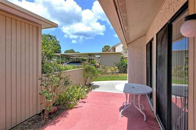 view of patio / terrace