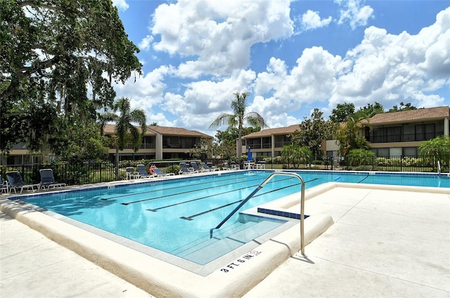 view of pool