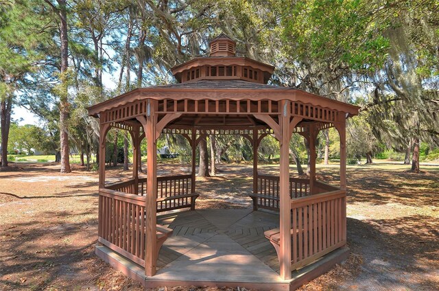 7430 Weeping Willow Dr, Sarasota, FL 34241 - view of community with a gazebo