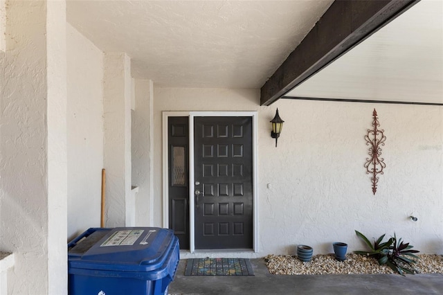 view of entrance to property