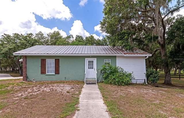 view of front of house