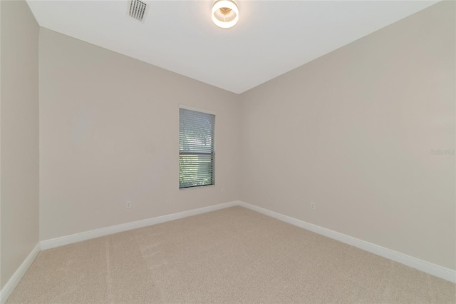 empty room with carpet floors