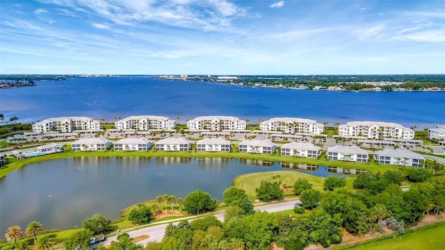 1020 Tidewater Shores Loop Unit 108, Bradenton, FL 34208 - drone / aerial view of a large body of water