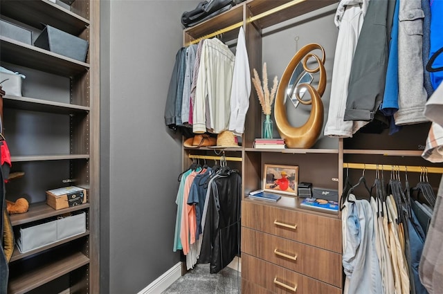 view of spacious closet