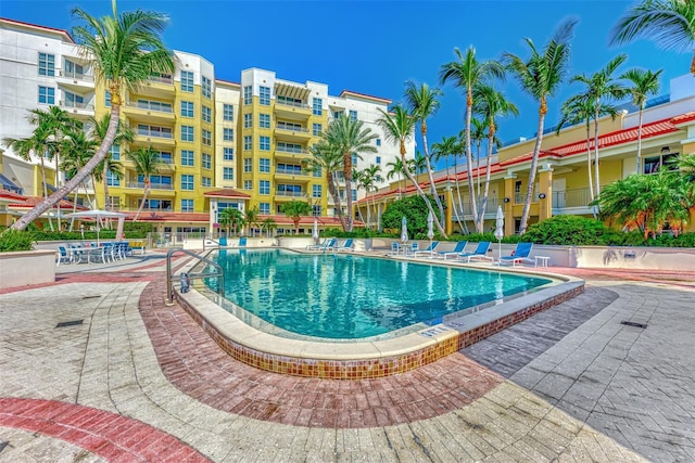 view of swimming pool