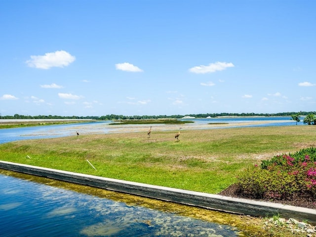 property view of water