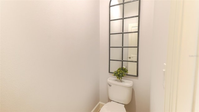 bathroom with toilet