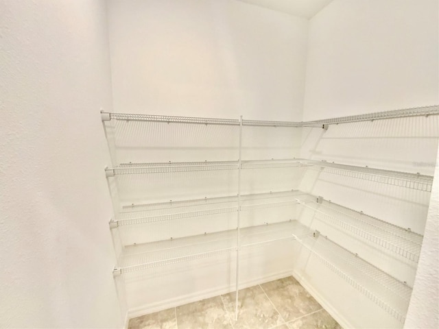 view of pantry