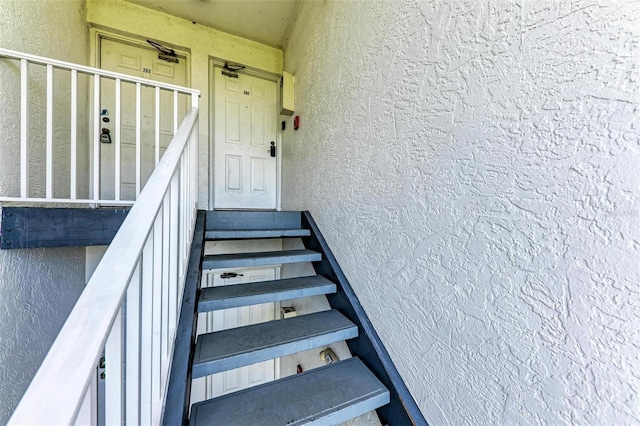 view of staircase