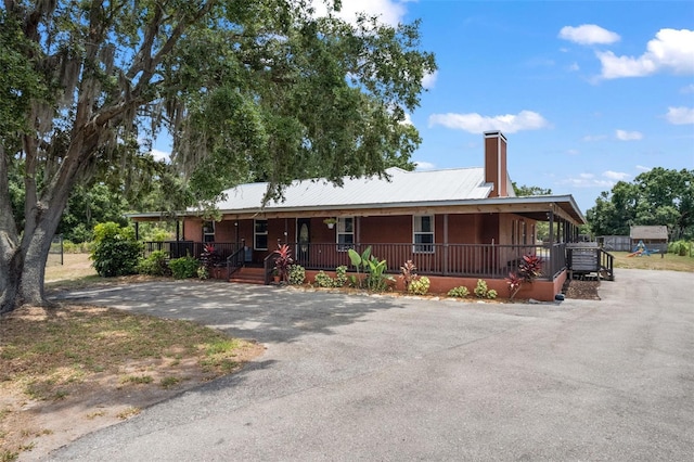 view of front of house