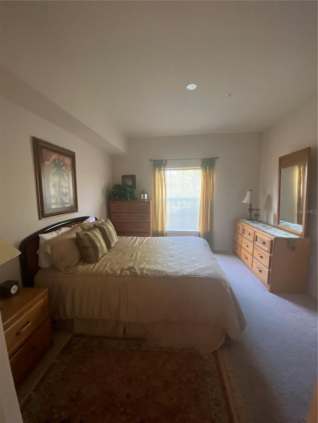 bedroom featuring carpet floors