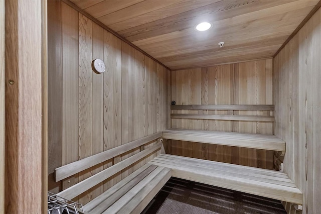 view of sauna / steam room