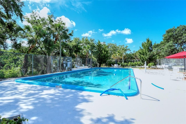 view of swimming pool