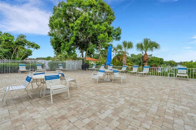 view of patio / terrace