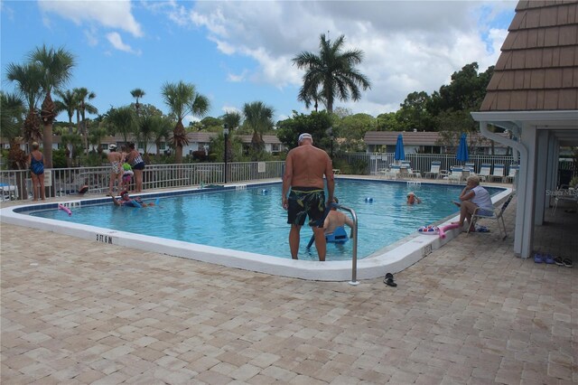 view of pool