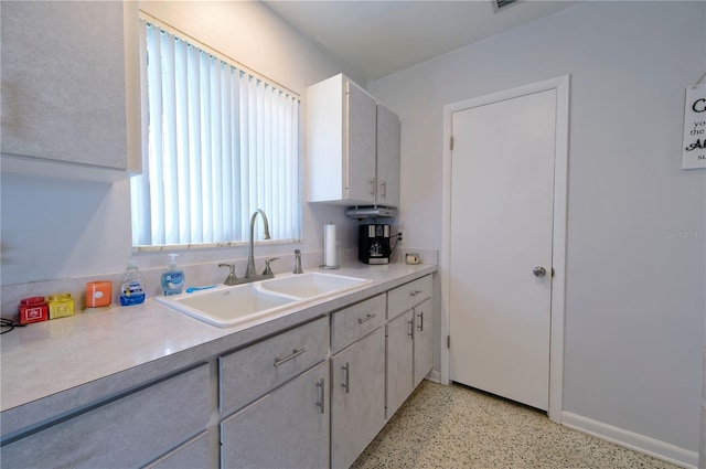 kitchen featuring sink