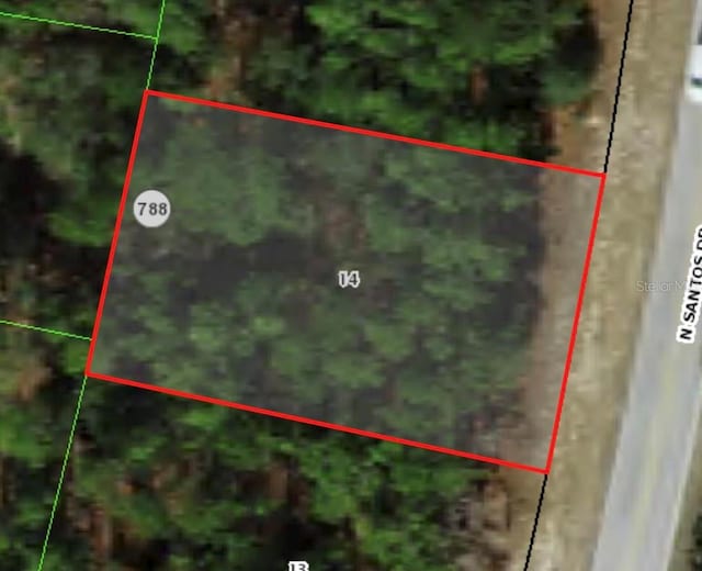 8150 N Santos Dr, Citrus Springs FL, 34434 land for sale