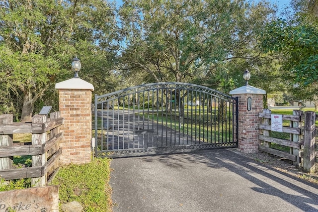 view of gate